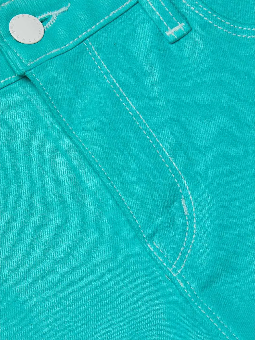 Tati Bootcut-Jeans mit Beschichtung