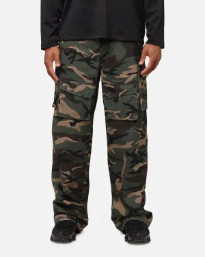 Die Anti Order Artillery Baggy Cargo Hose  Woodland Tarnung