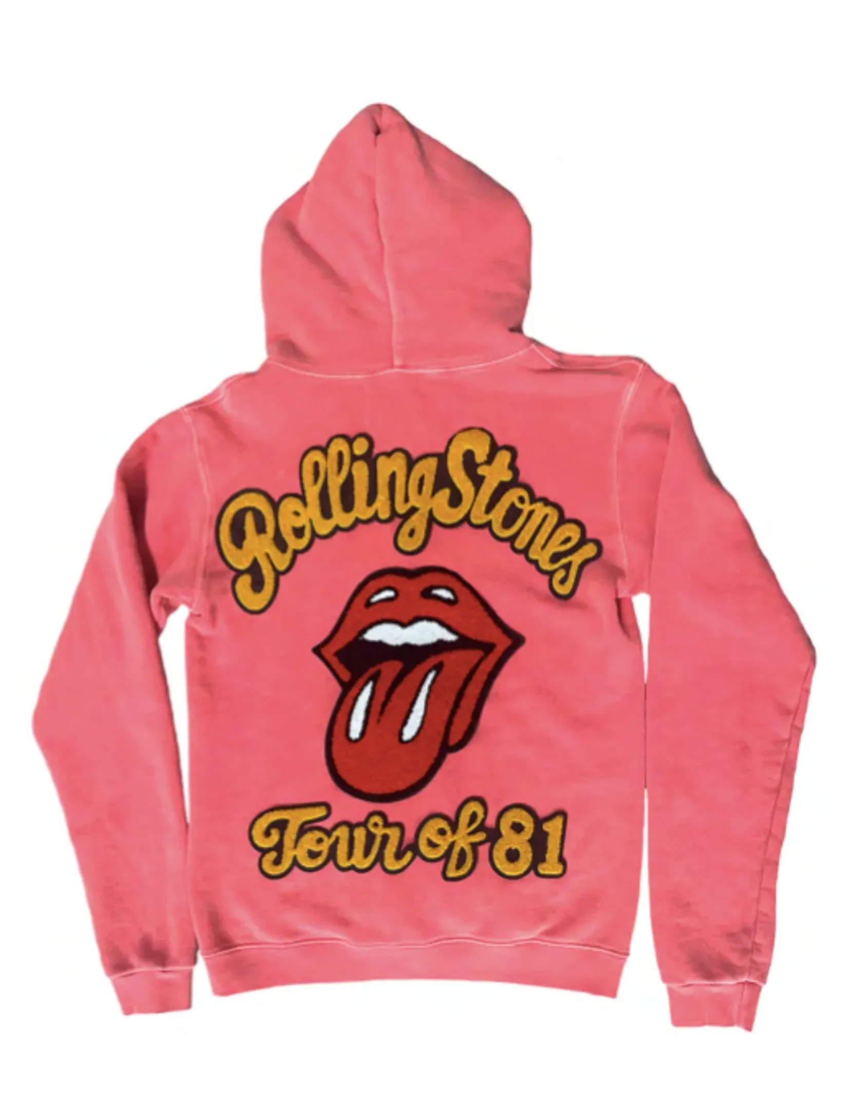 The Rolling Stones Zip Fleece, Cherry Kleidung_madeworn