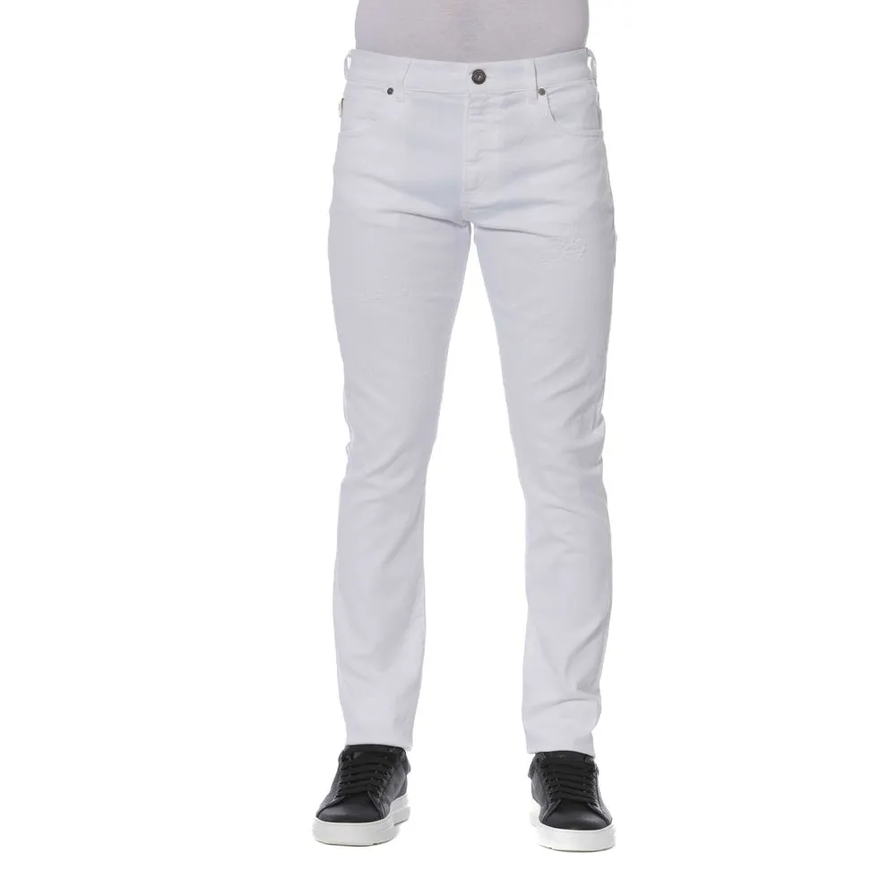 Trussardi Jeans Elegante Baumwoll-Mix Herrenjeans