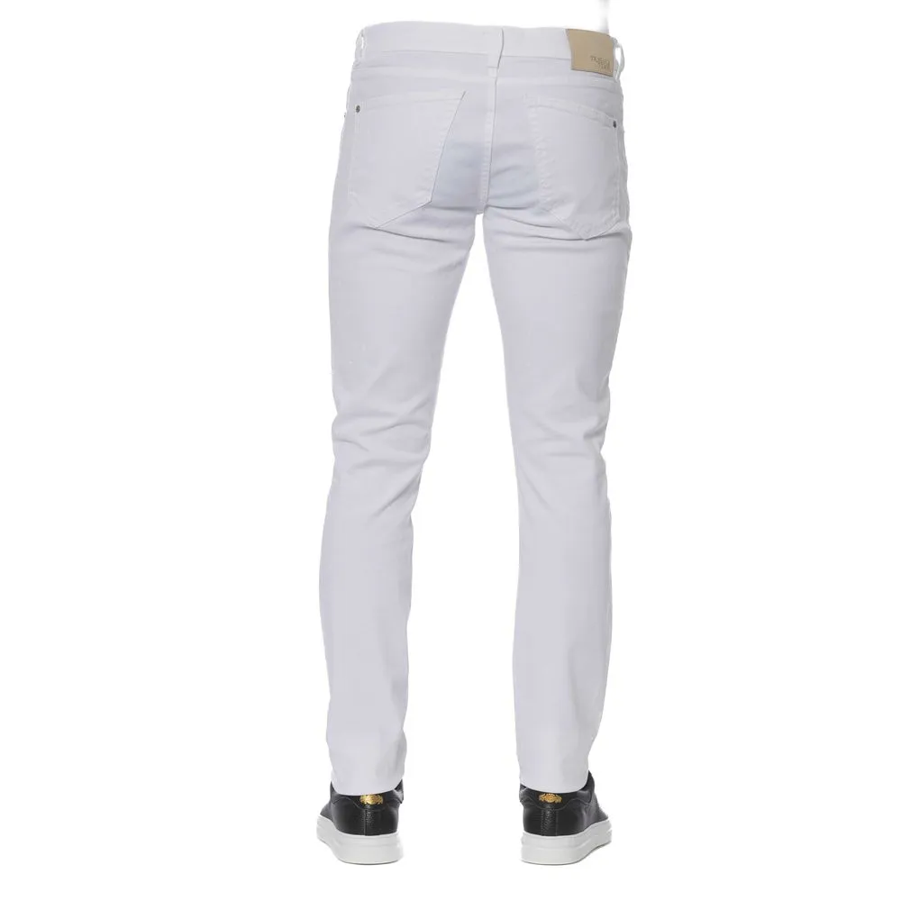 Trussardi Jeans Elegante Baumwoll-Mix Herrenjeans