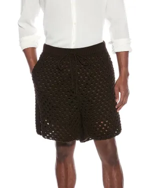 Valentino Häkelkurzshorts