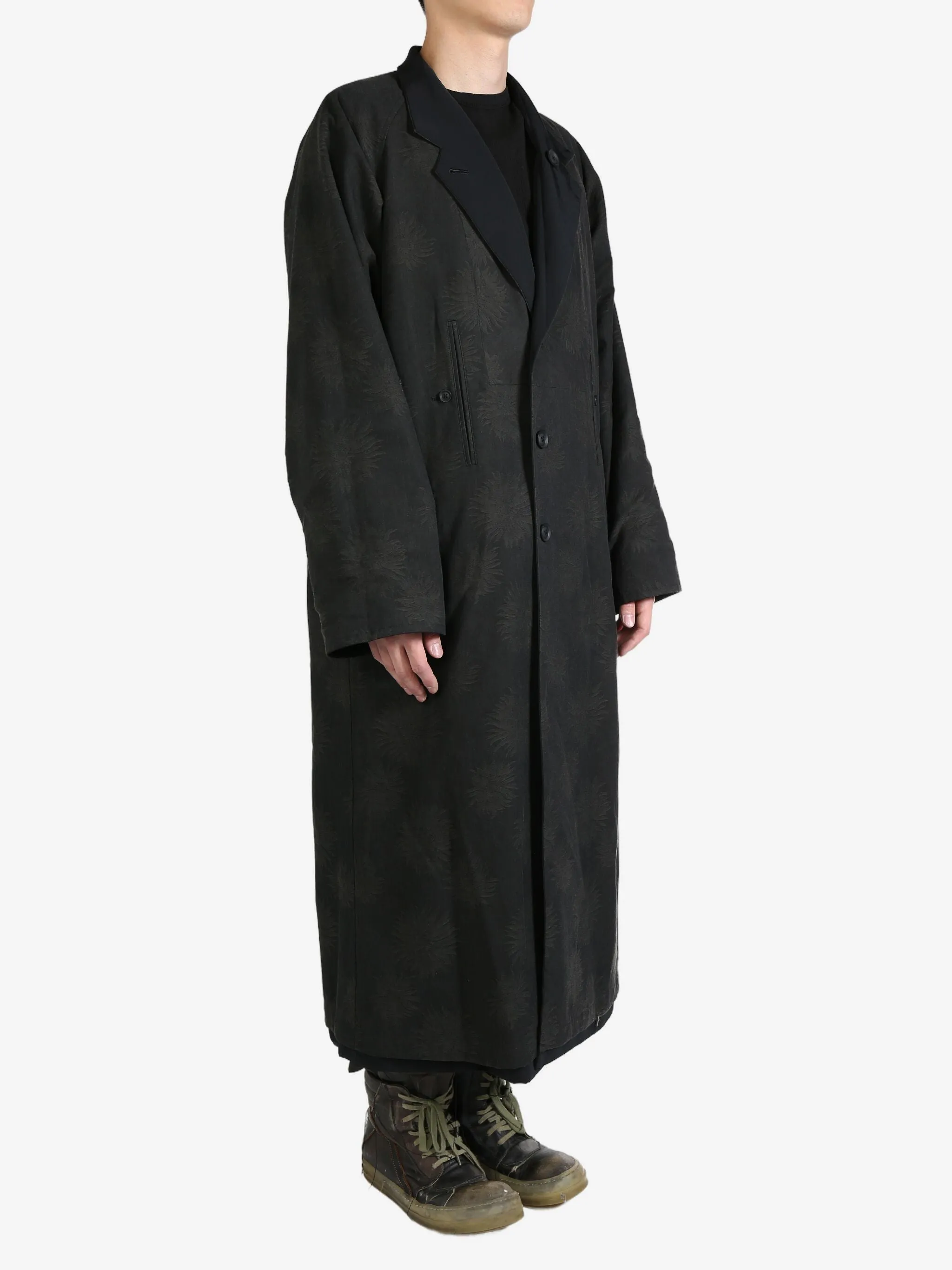 YOHJI YAMAMOTO POUR HOMME - Herren I-Lining Pt Raglan Mantel Bekleidung_yohji-yamamoto