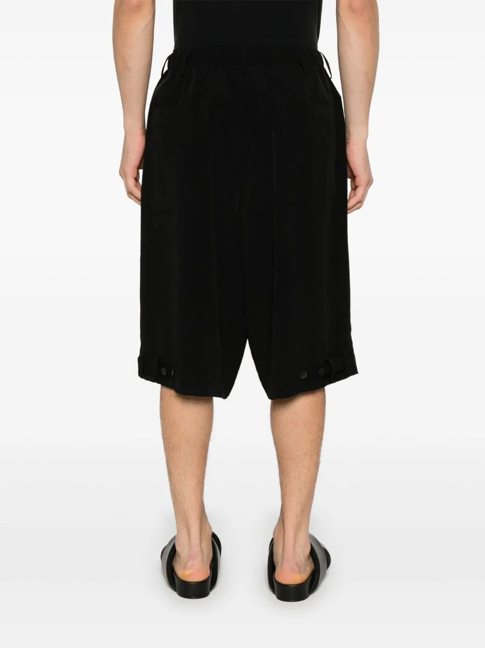 YOHJI YAMAMOTO POUR HOMME - Herren Tab Halbhose Bekleidung_yohji-yamamoto